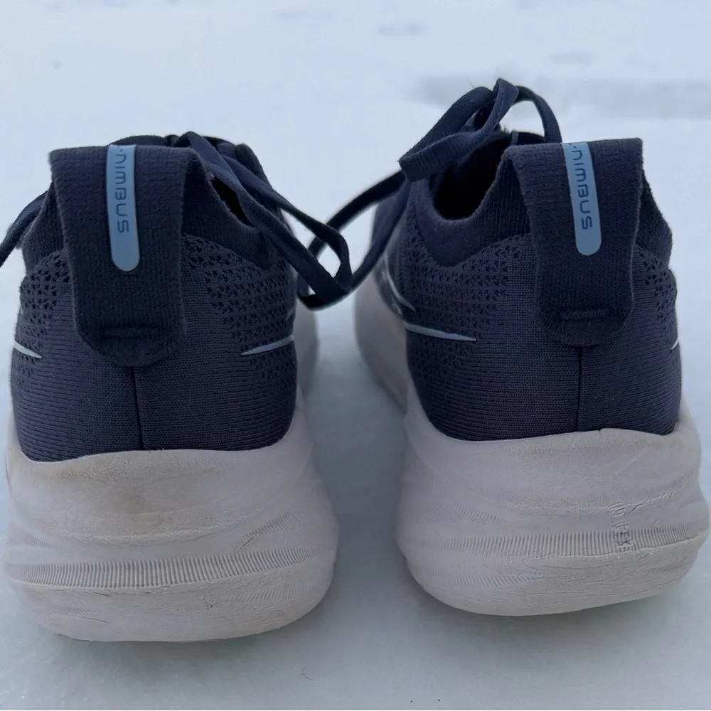 Asics Gel-Nimbus 26 women’s thunder blue-sapphire running walking shoe sz.7 1/2 - Picture 5 of 10